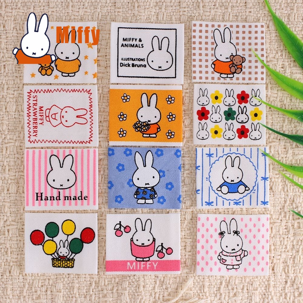 Embroidery Patch - Kawaii Miffy Kumaş Yama Sevimli Tavşan