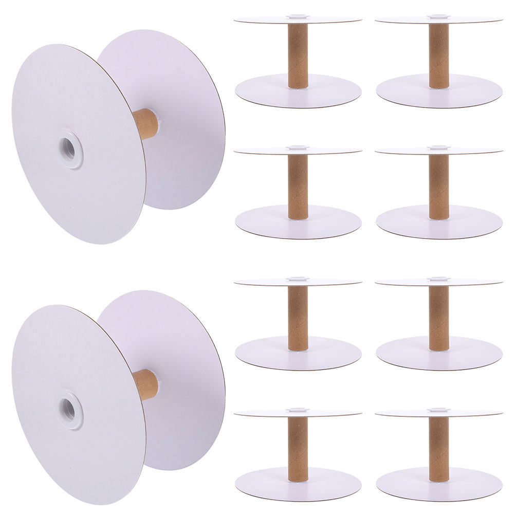 Embroidery Thread Yarn - 12 adet kağıt makarası tel depolama