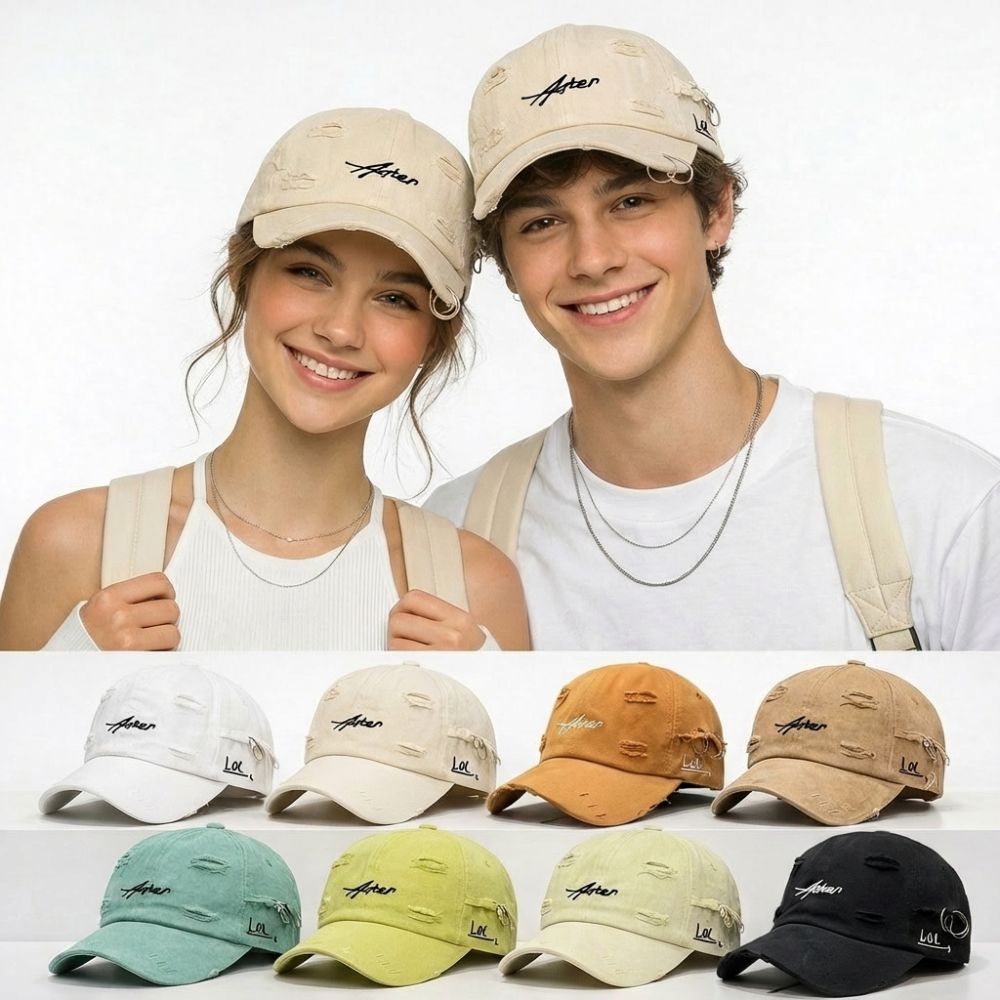 Embroidery Ring Sizes - Günlük Unisex Beyzbol Şapkası Asher Nakışlı