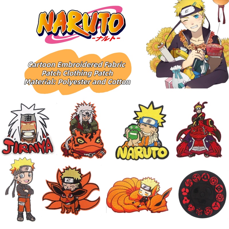 Embroidery Patch - Naruto Japon tarzı çizgi film anime