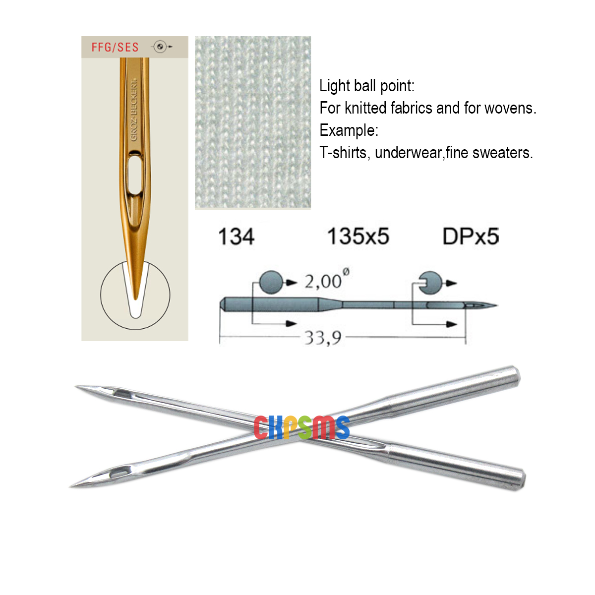 100 adet groz-beckert 134R 135 - Embroidery Software incelemesi ve fiyatı
