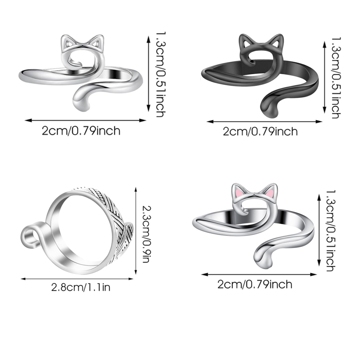 2 adet Ayarlanabilir Örgü Tığ  - Stitch Marker Ring incelemesi ve fiyatı
