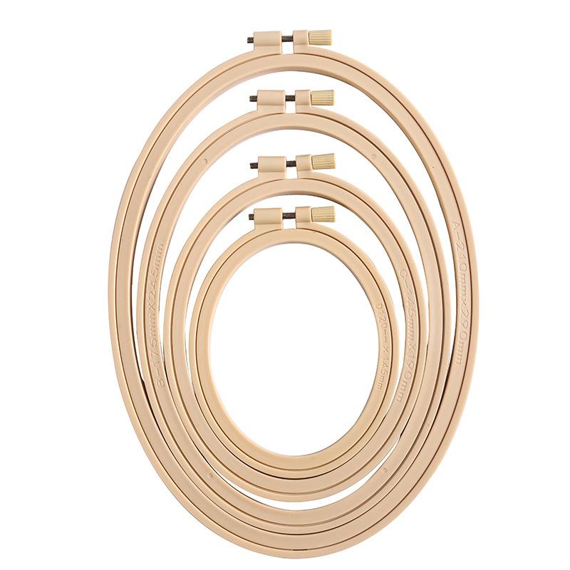 Taklit bambu plastik Oval ahşa - Stitch Marker Ring incelemesi ve fiyatı