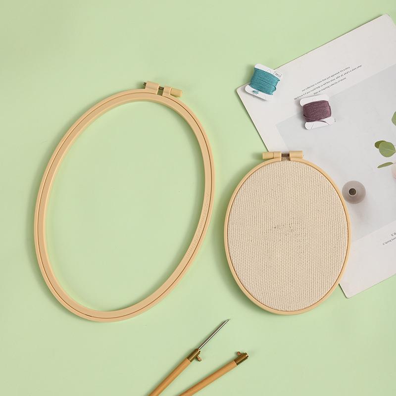 Taklit bambu plastik Oval ahşa - Stitch Marker Ring incelemesi ve fiyatı
