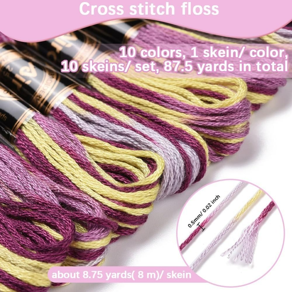 6 Iplikçik Mor Alacalı Nakış I - Embroidery Stitches incelemesi ve fiyatı