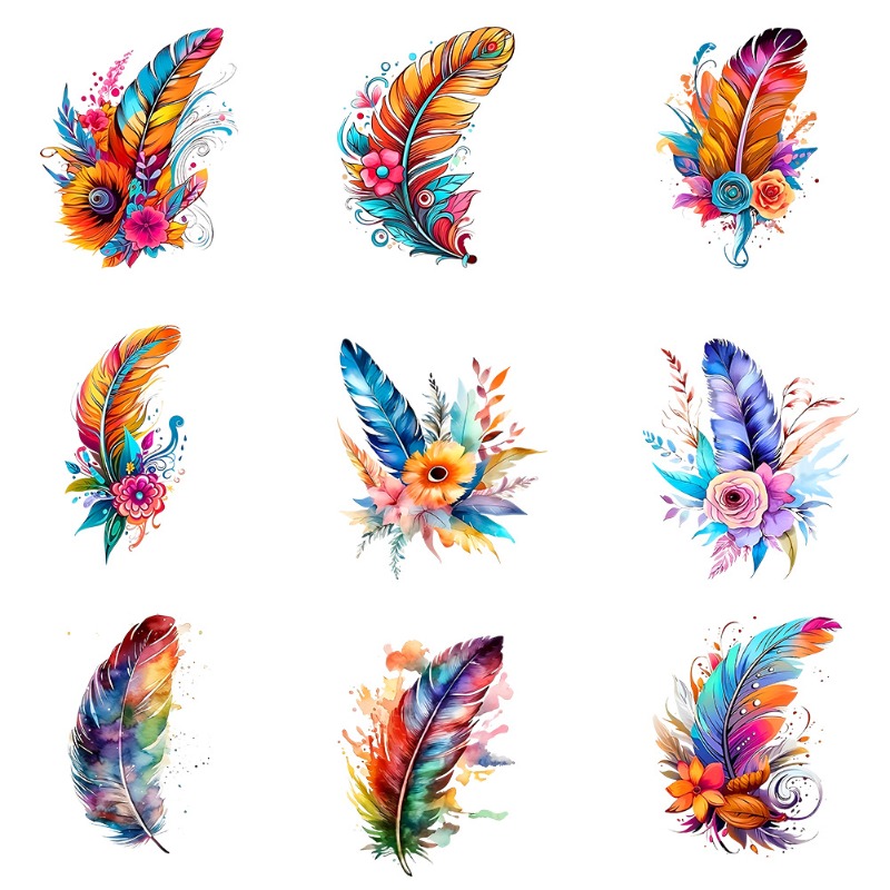 Renkli Tüy Bohemian Ütüyle Yap - Embroidery Patch incelemesi ve fiyatı