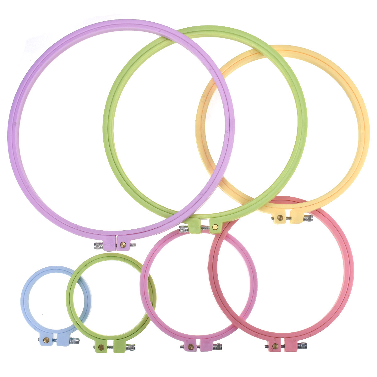 1/7 adet 7-25 cm Plastik Nakış - Embroidery Ring incelemesi ve fiyatı