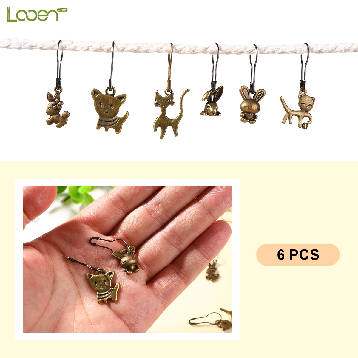 İplik dokuma için metal dikiş  - Stitch Marker Ring incelemesi ve fiyatı