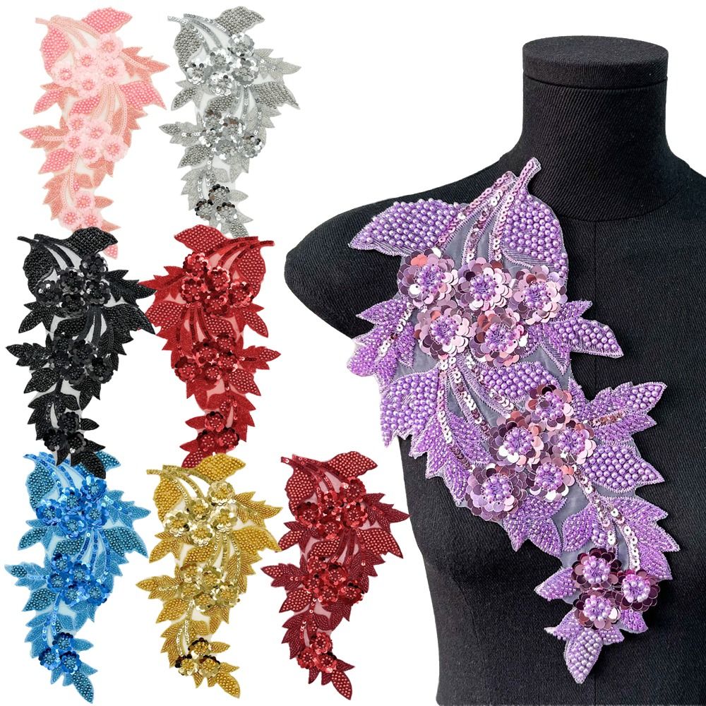 Moda 3D Pul Payetli Çiçek Yama - Embroidery Patch incelemesi ve fiyatı
