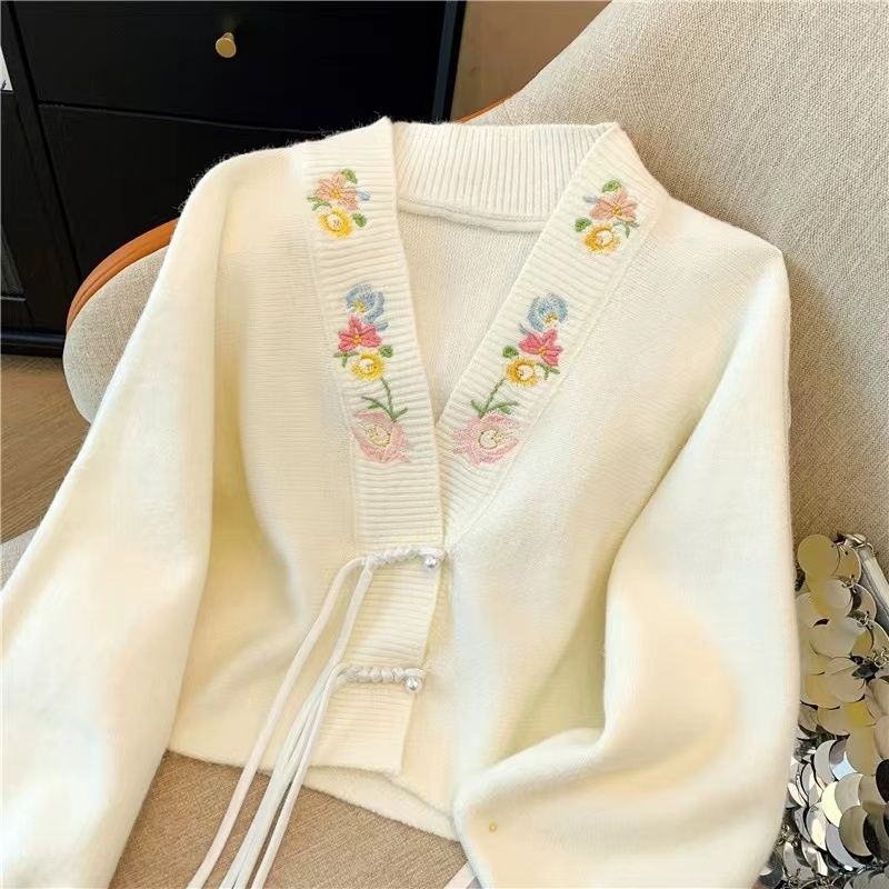 Hırka Kadın V Yaka Yeni Çin Ta - Embroidery Thread Yarn incelemesi ve fiyatı