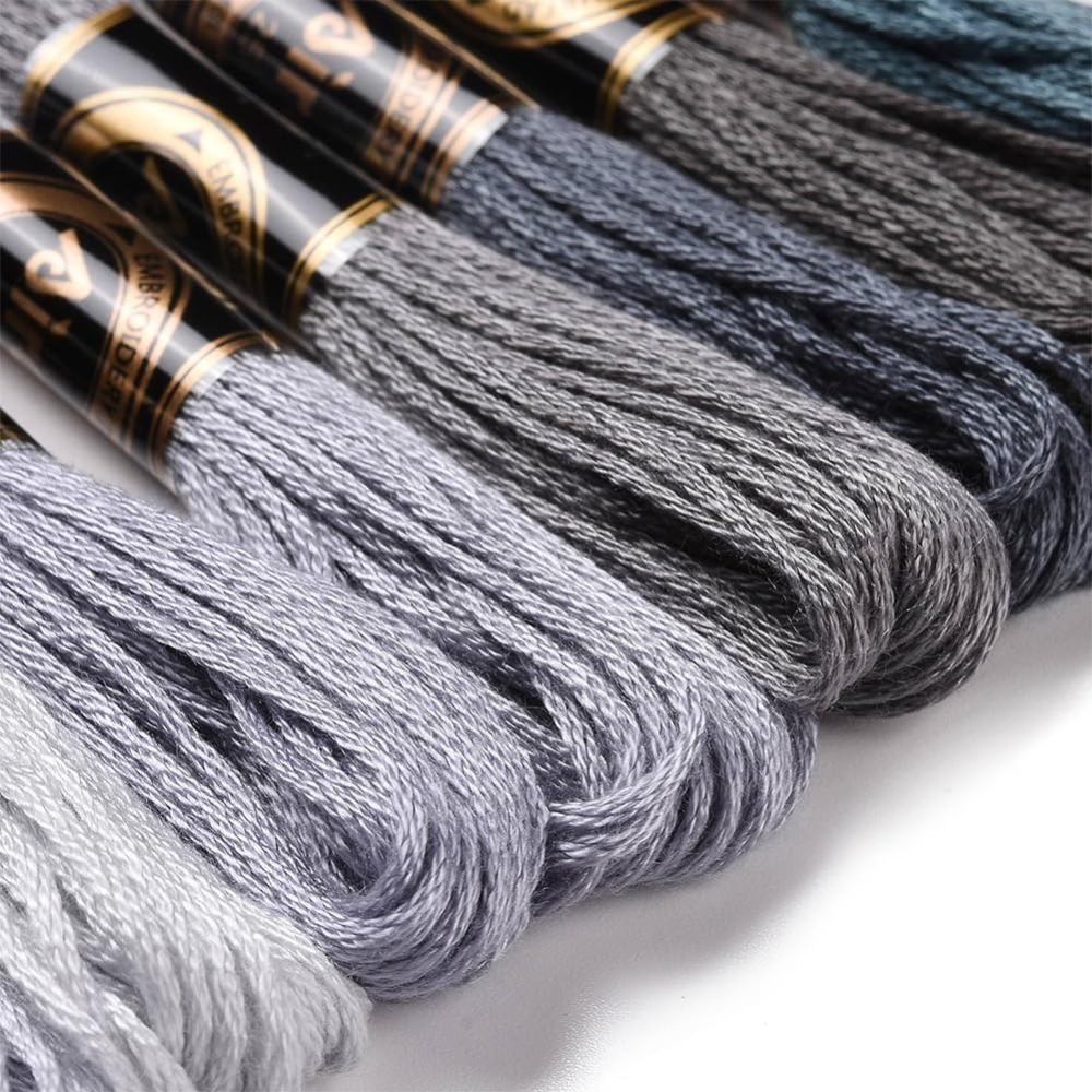 8 Skeins 70 Metre Gri Dostluk  - Embroidery Stitches incelemesi ve fiyatı