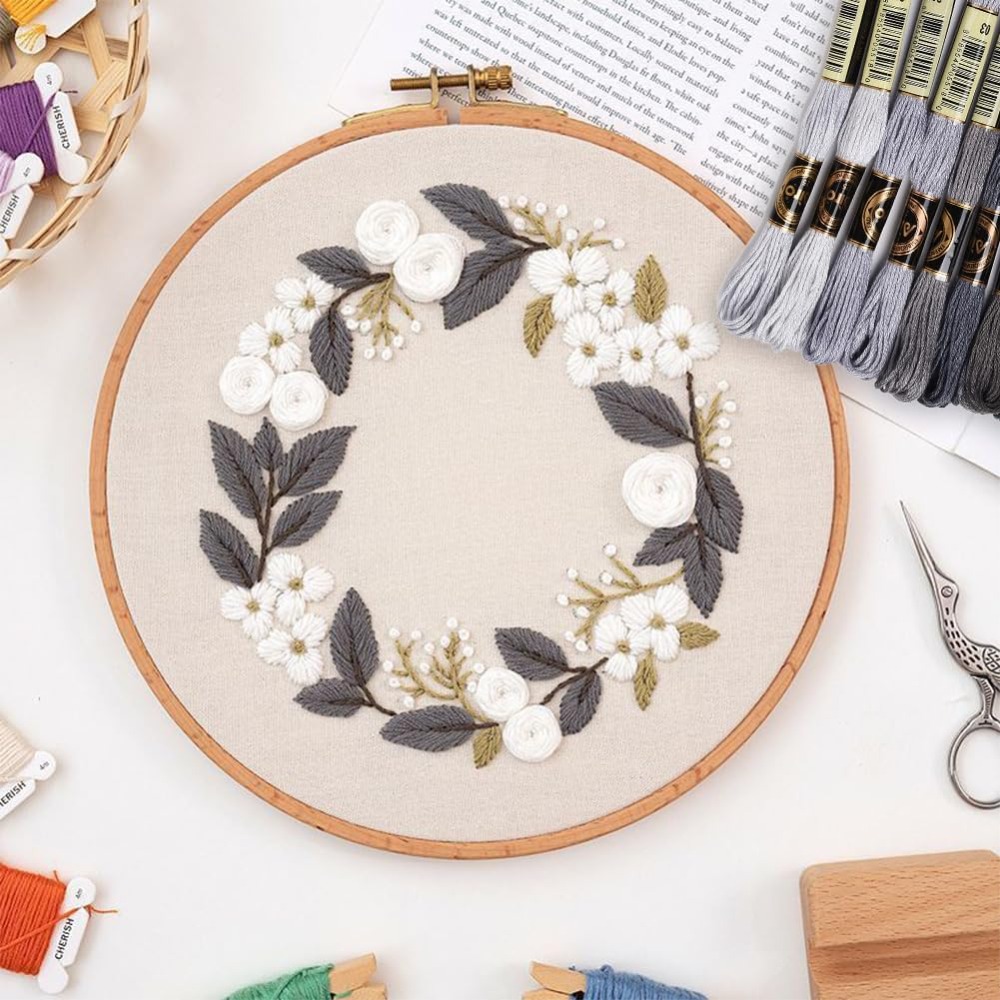8 Skeins 70 Metre Gri Dostluk  - Embroidery Stitches incelemesi ve fiyatı