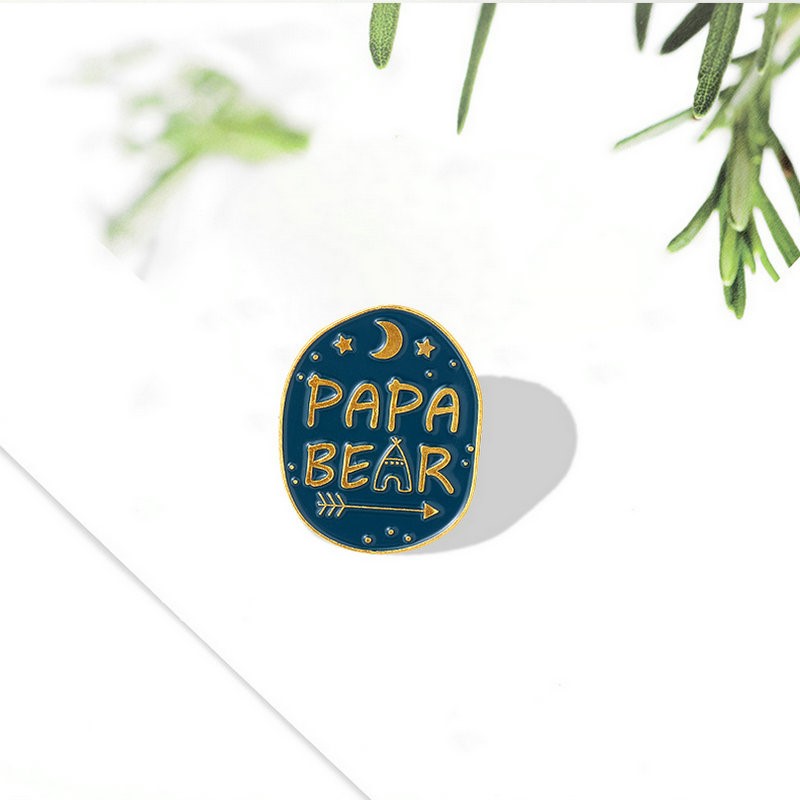 Mama Papa Ayı Emaye Pimleri Öz - Embroidery Love incelemesi ve fiyatı