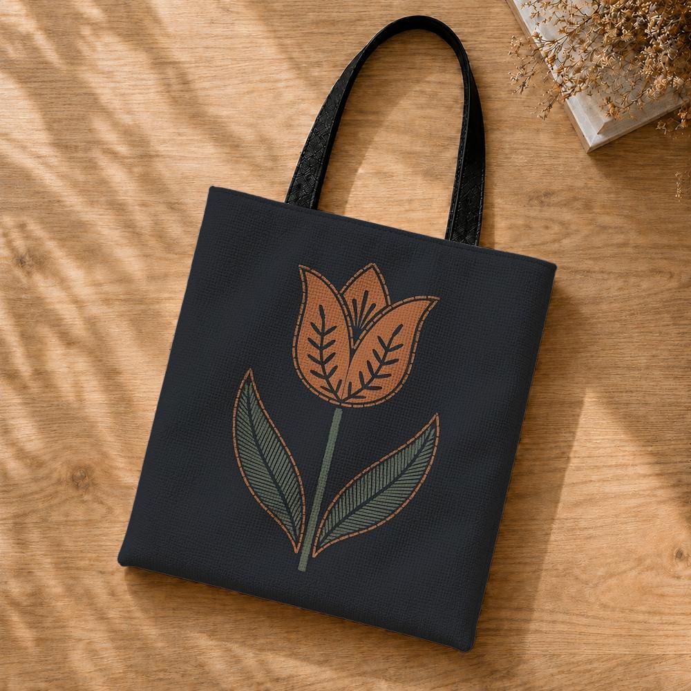 Retro çiçek nakışı efektli sak - Embroidery Effect Canva incelemesi ve fiyatı