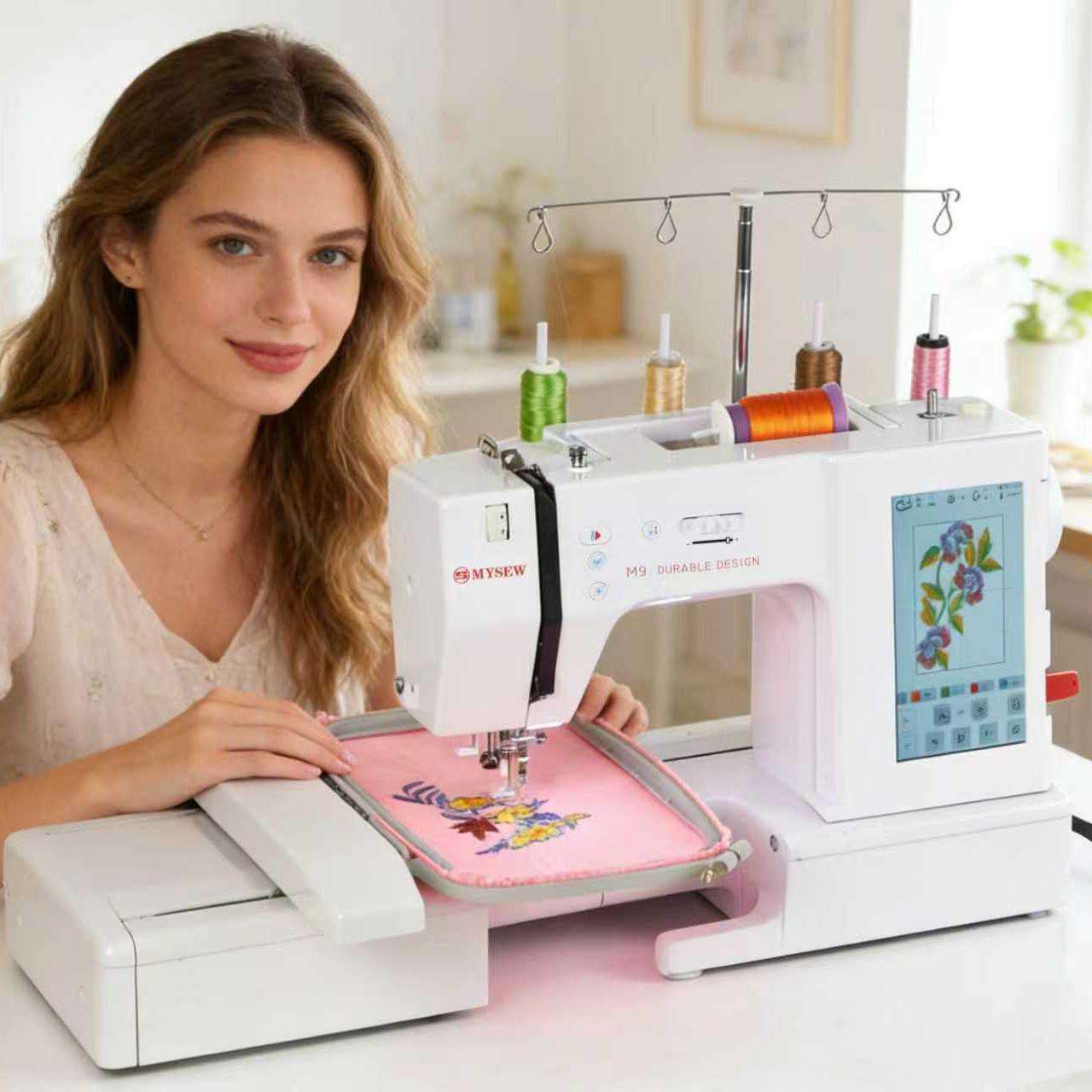 MYSEW M9 Özelleştirilebilir Yü - Embroidery Machine incelemesi ve fiyatı