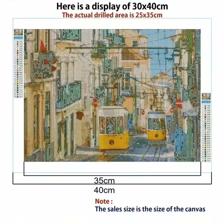 5D Tam Yuvarlak Elmas Boyama K - Embroidery Stitches incelemesi ve fiyatı