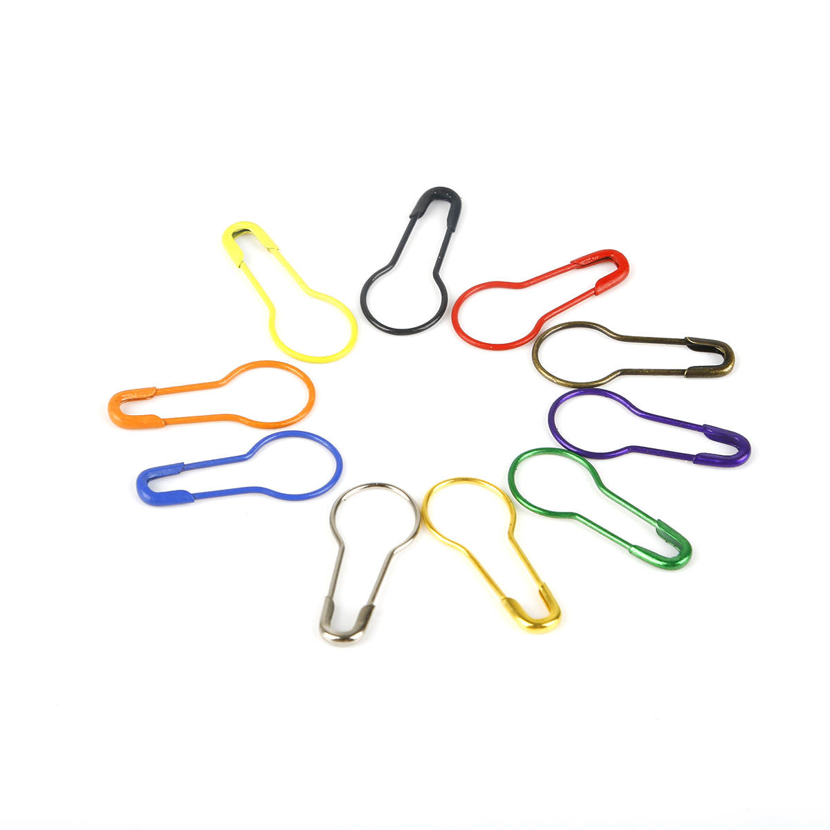 100 adet/grup Renkli Örgü Tığ  - Stitch Marker Ring incelemesi ve fiyatı