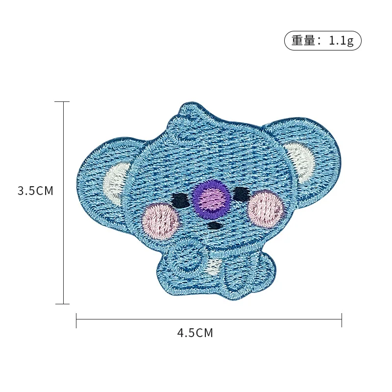 LINE FRIENDS BT21 Tüm Karakter - Embroidery Patch incelemesi ve fiyatı