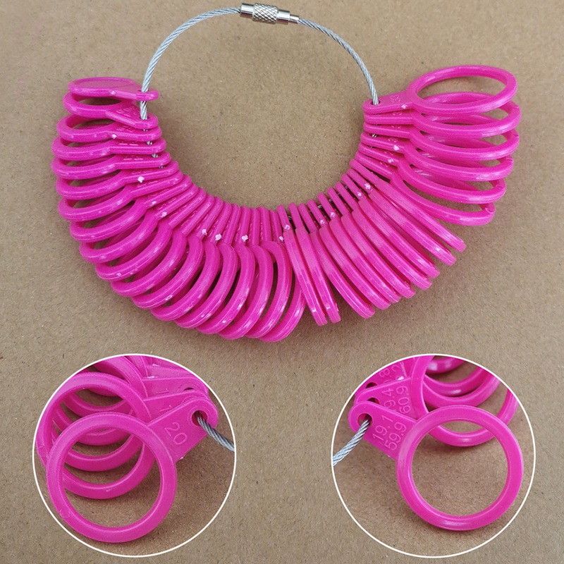 Plastik Yüzük Ölçüm Aleti, Çık - Embroidery Ring Sizes incelemesi ve fiyatı