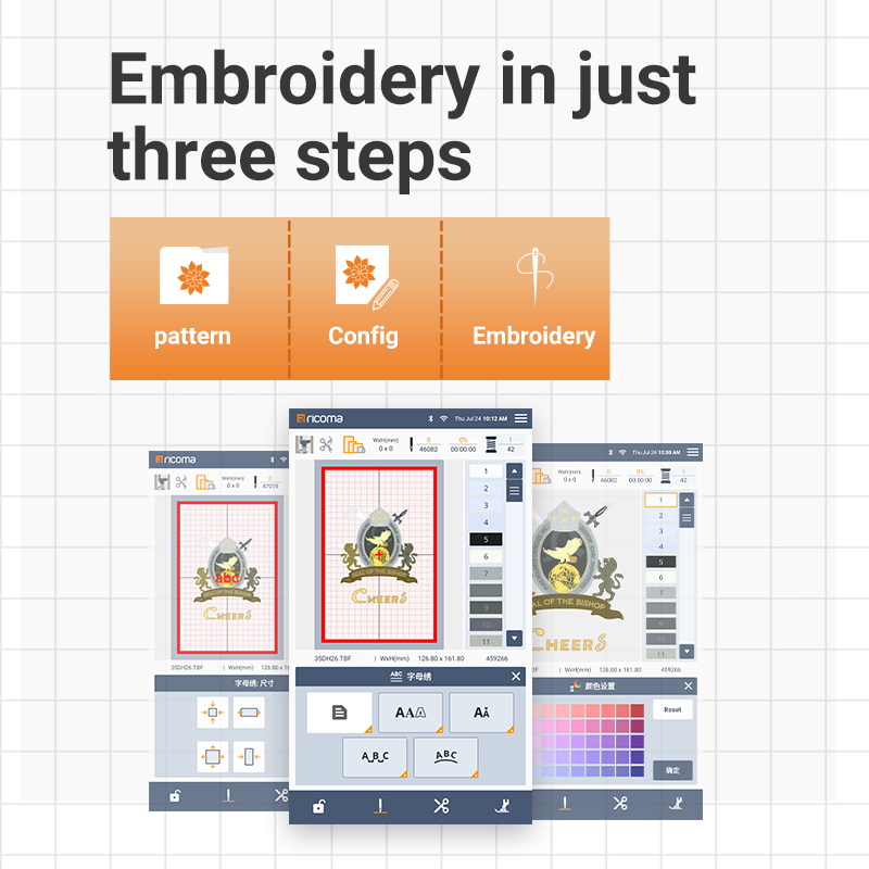 Kullanımı Kolay Ricoma RSE5000 - Embroidery Machine incelemesi ve fiyatı